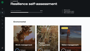 DR. SAT Resilience Self-Assessment Page - Desktop